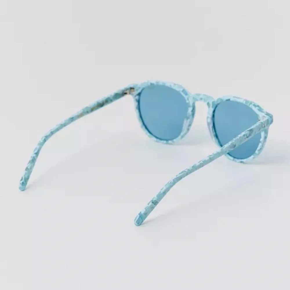 I-SEA Watty Blue Patterned Sunglasses New